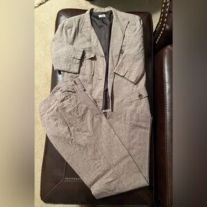 Worthington Tan Pantsuit